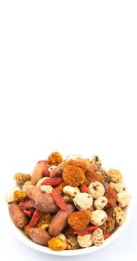 Mix süper yiyecek kurutulmuş 