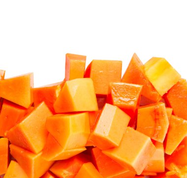 ısırık büyüklüğünde papaya meyve