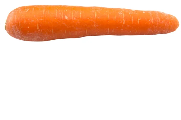 Морковь Белом Фоне — стоковое фото
