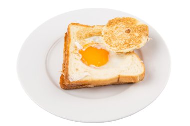 sepet ekmek tost yumurta