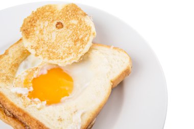 sepet ekmek tost yumurta