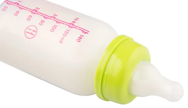 Un biberón de fórmula del bebé — Foto de Stock