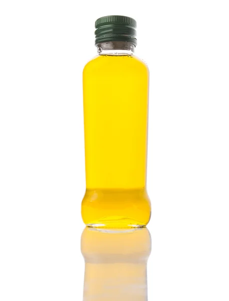 Uma garrafa de azeite — Fotografia de Stock