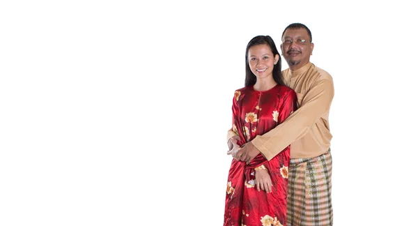 Malaiisches Paar mittleren Alters — Stockfoto