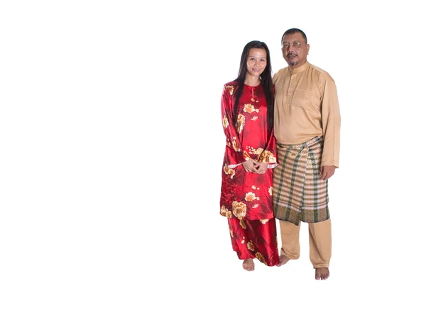 Middle Age Malay Couple — Stock Photo, Image