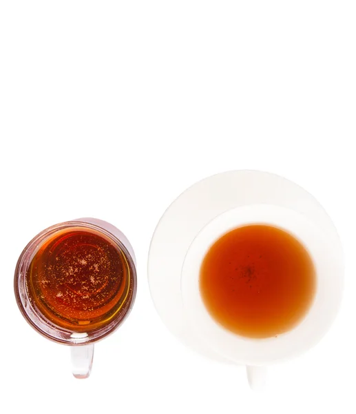 Tè e miele — Foto Stock
