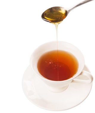 Bal çay ile karıştırma