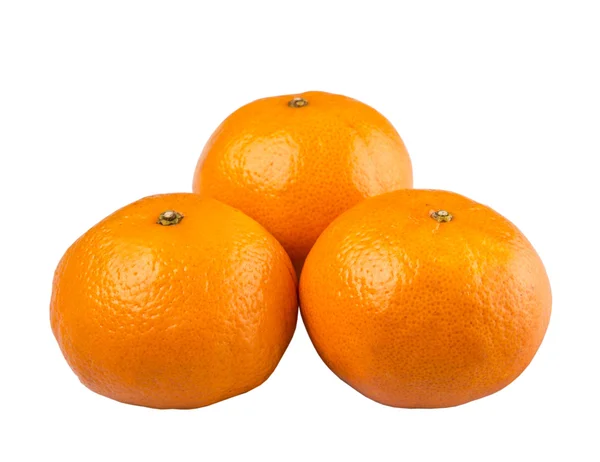 Eine Gruppe Mandarinen-Orangen — Stockfoto