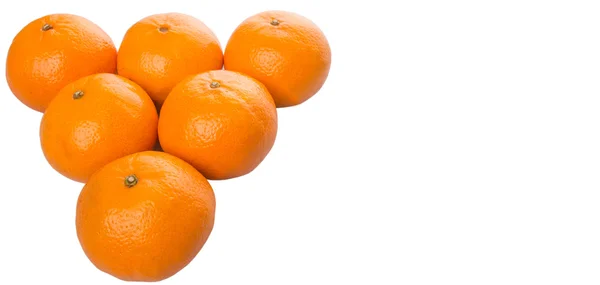 Un grupo de fruta naranja mandarina —  Fotos de Stock
