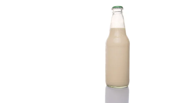 Una botella de leche de soja — Foto de Stock