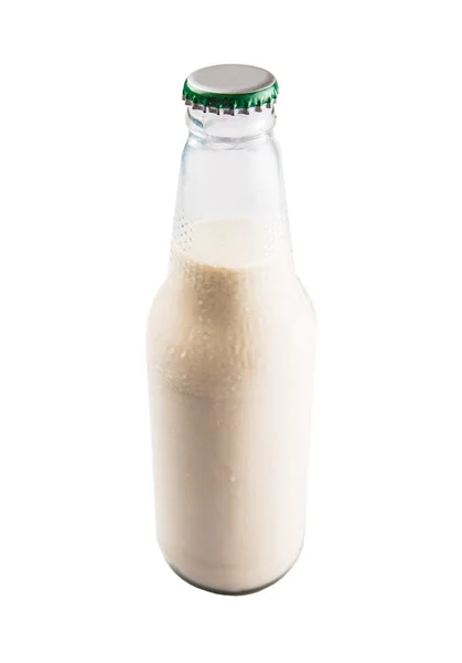 A Bottle Of Soybean Milk — Stock Photo, Image