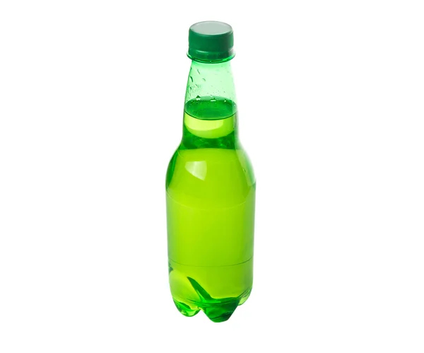 Gröna färgade Soda drycker — Stockfoto
