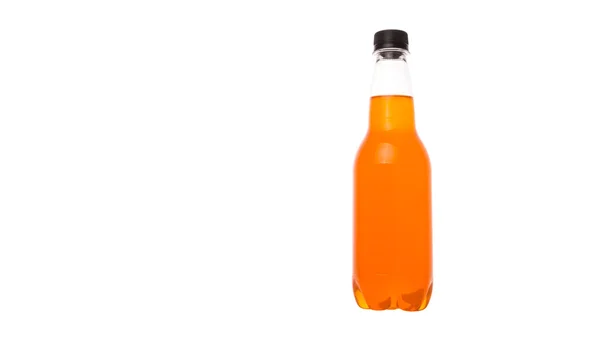 Orange färgade Soda drycker — Stockfoto