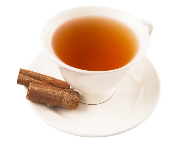 Chá e canela — Fotografia de Stock