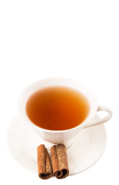 Te och kanel — Stockfoto