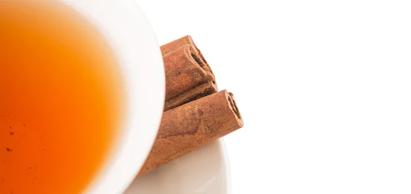 Té y canela — Foto de Stock
