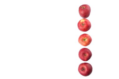 taze kırmızı elmalar