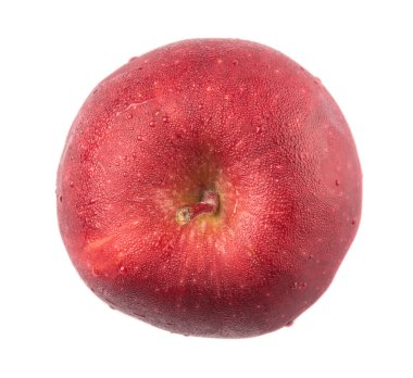 Taze kırmızı elma.