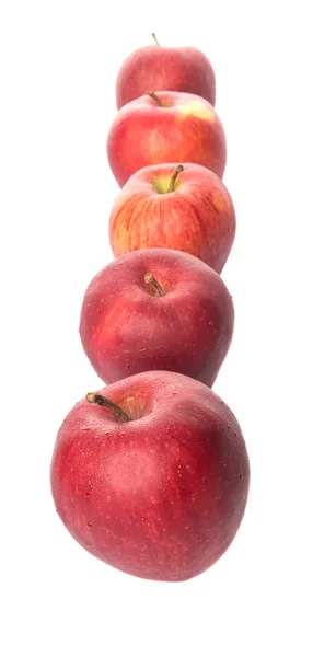 新鲜的红苹果 — 图库照片
