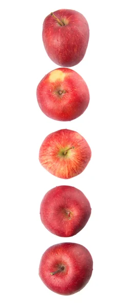 Manzanas rojas frescas — Foto de Stock