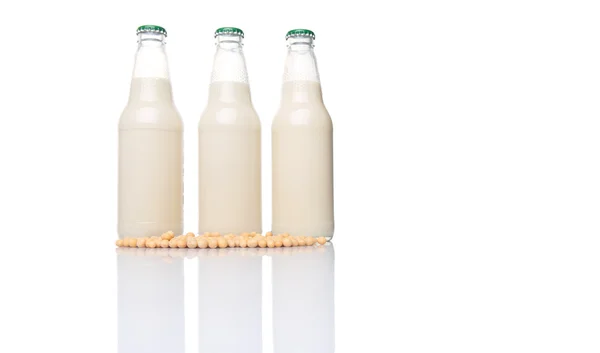 Soybean And Soybean Milk — Stock Photo, Image