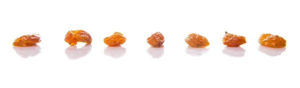 Getrocknete orangefarbene Rosinen — Stockfoto