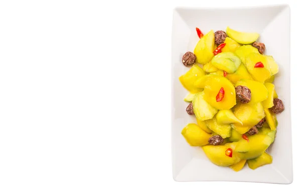 Mango en escabeche y tamarindo — Foto de Stock