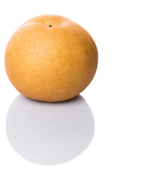 Asiatiska päron eller Nashi päron frukt — Stockfoto