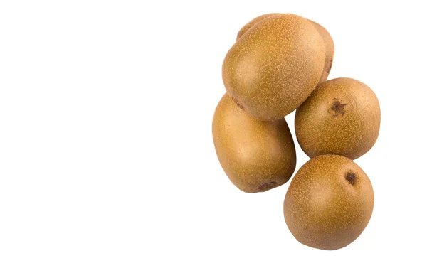 Owoce Kiwi Białym Tle — Zdjęcie stockowe