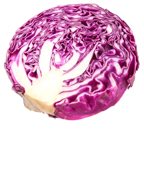 Half Cut Red Cabbage — Stock Photo, Image