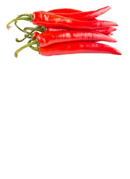 Rode chilipepertjes — Stockfoto