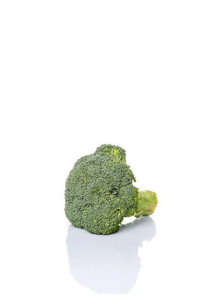 Warzyw Brokuły Białym Tle — Zdjęcie stockowe