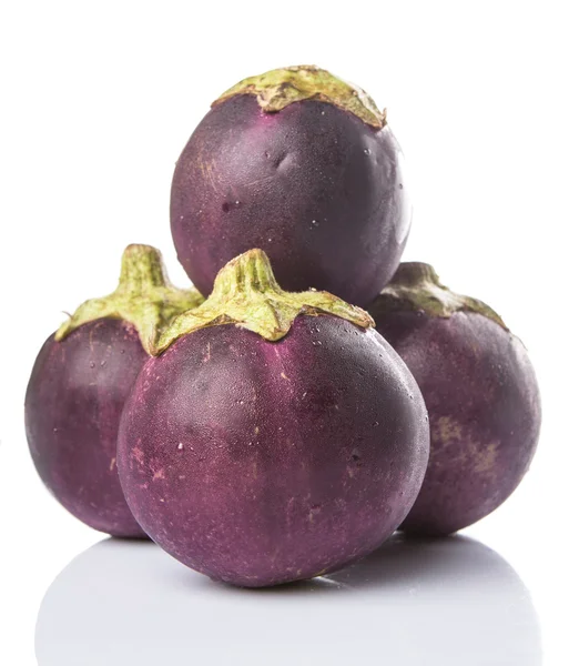 Round Shape Eggplant — Stock Photo, Image