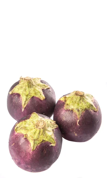 Round Shape Eggplant — Stock Photo, Image