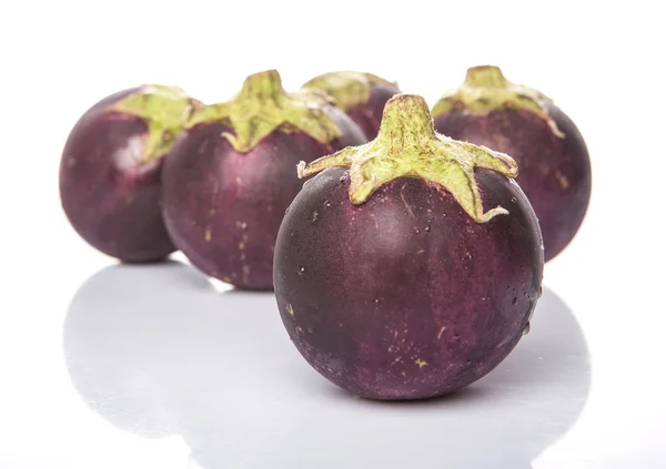 Round Shape Eggplant — Stock Photo, Image