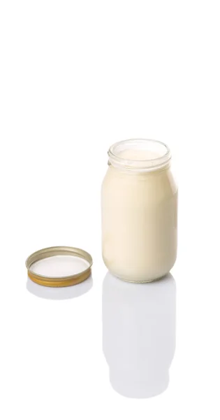 Mayonnaise In A Jar — Stock Photo, Image