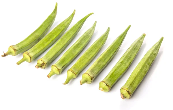 Okra of Ladies vingers groenten — Stockfoto
