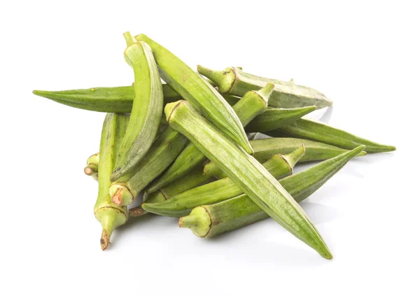 Okra of Ladies vingers groenten — Stockfoto