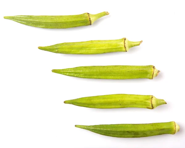 Okra of Ladies vingers groenten — Stockfoto
