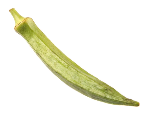 Okra o Dedos de las Damas Verduras — Foto de Stock