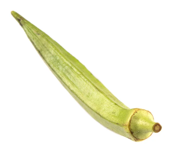 Okra- oder Damenfingergemüse — Stockfoto
