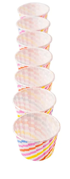 Cupcake papier bakken Cups — Stockfoto