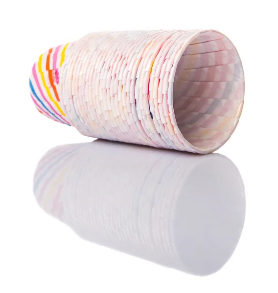 Košíček poháry papír na pečení — Stock fotografie
