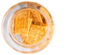 Kurabiye kavanozu şeker kraker