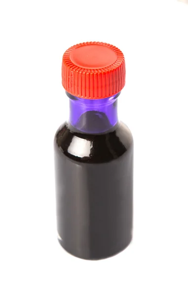 Aditivo de cor de alimento roxo líquido — Fotografia de Stock