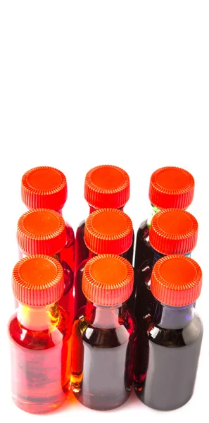 Additivi coloranti alimentari liquidi — Foto Stock