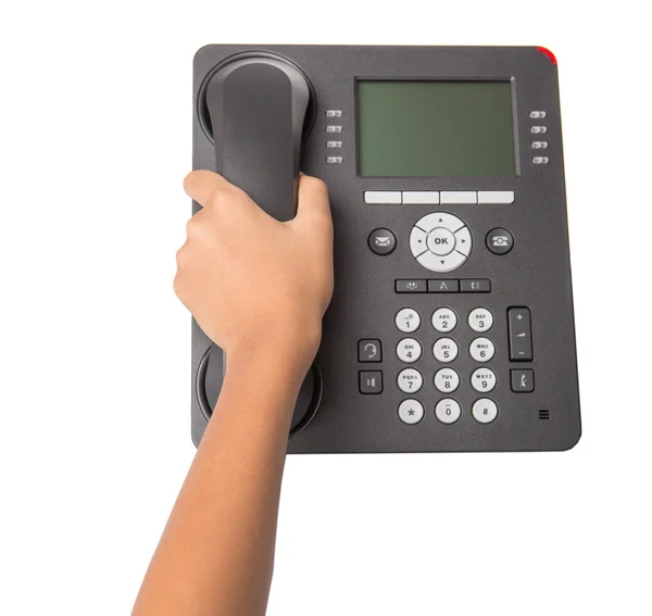 Modern Desktop Telephone — Stock Photo, Image