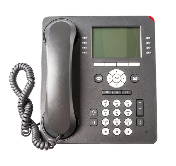 Telefone Desktop moderno — Fotografia de Stock