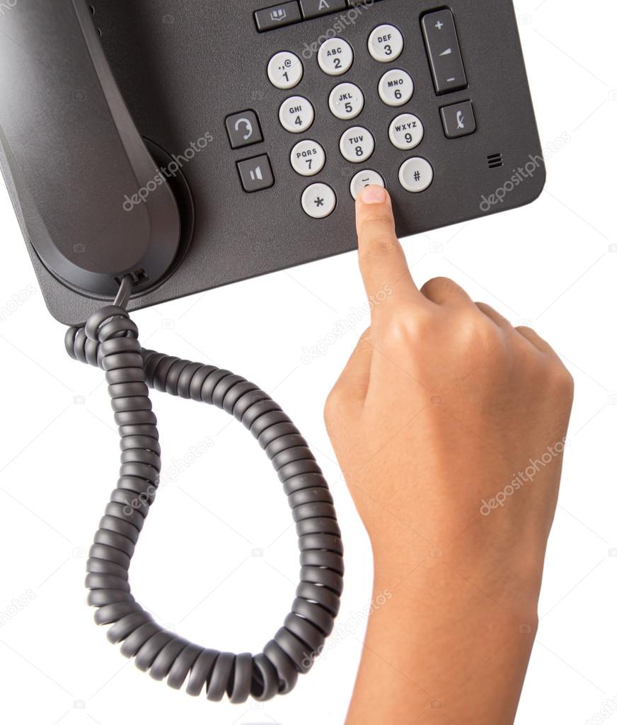 Dialing Modern Desktop Telephone