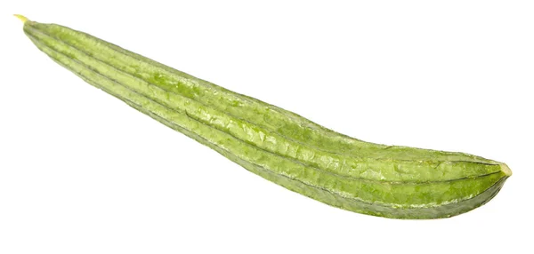 Schlange Kürbis Gemüse Auf Weißem Hintergrund — Stockfoto